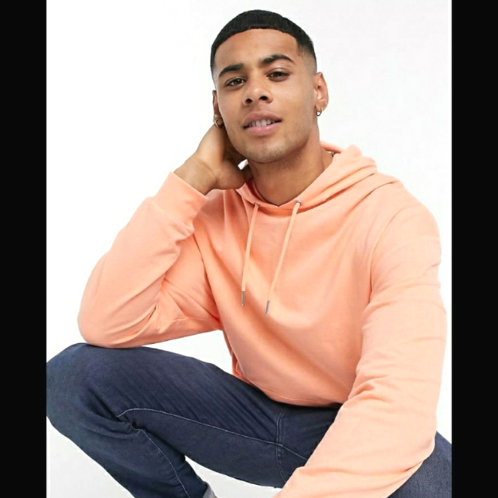 New ASOS Orange lightweight sweater in Size: Small